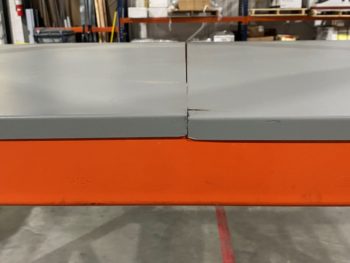 Solid Steel Pallet Rack Decks
