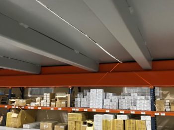 Solid Steel Pallet Rack Decks with Channel Supports Underneath