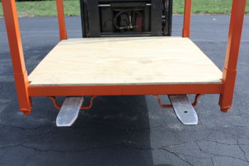 Stack Rack with Plywood Deck and Fork Stirrups