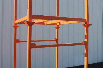 Stack Rack with Removable Side Bar Stacked