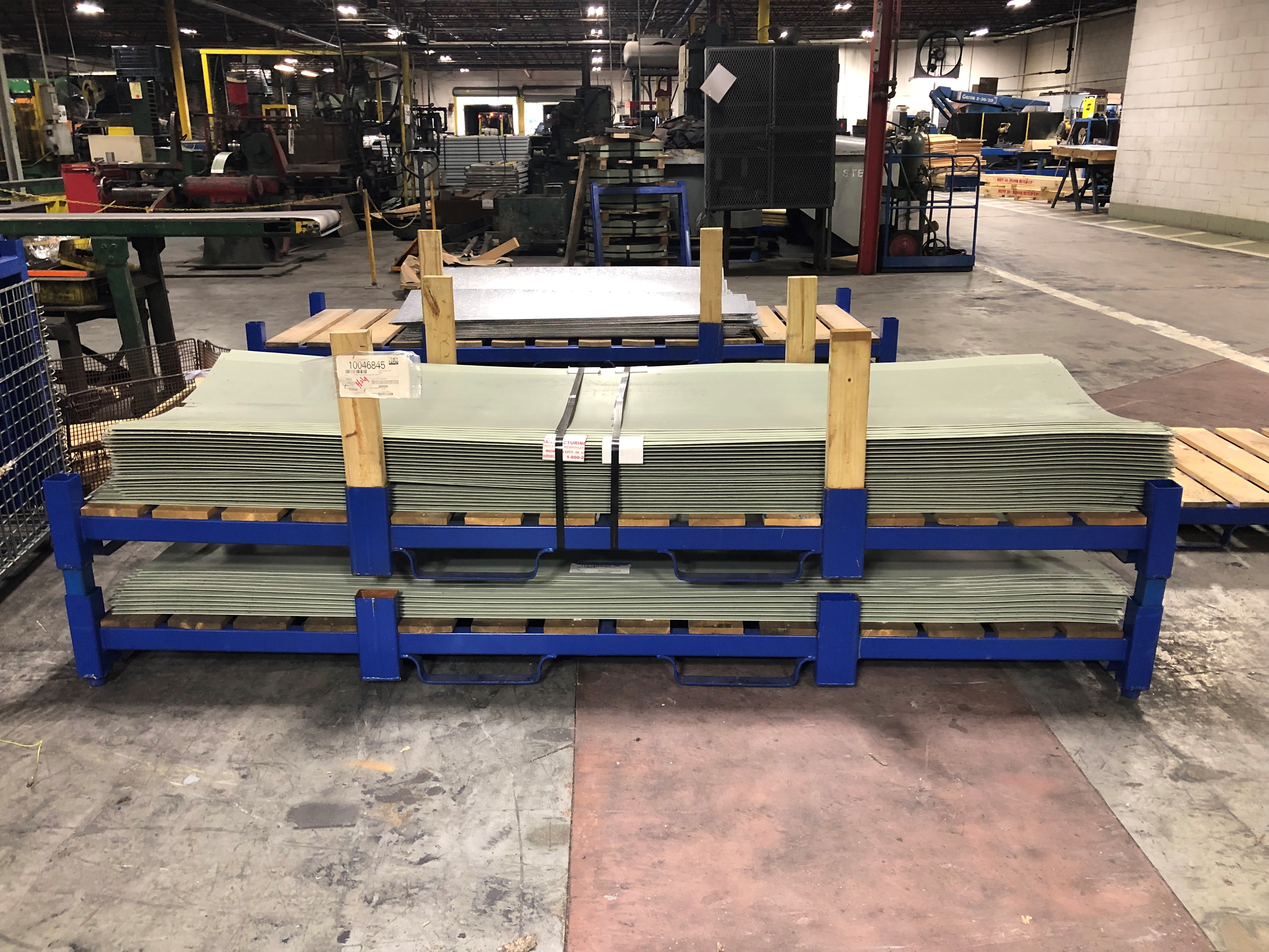 Stackable Steel Pallet Solutions Custom Metal Pallets