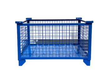 Stackable Rigid Wire Baskets Containers Bulk Bins Feature Picture