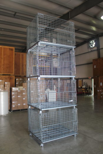 Stackable Wire Containers