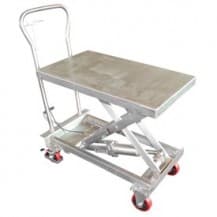 Stainless Steel Scissor Lift Cart