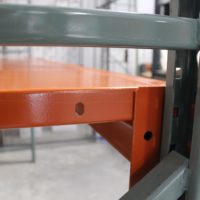 Solid Steel Plank Pallet Rack Decking | Metal Deck Panels