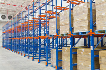Structural-Drive-In-Pallet-Racking-Single-Sided