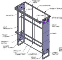 J&D Tray Carousel | Vertical Carousel Storage System