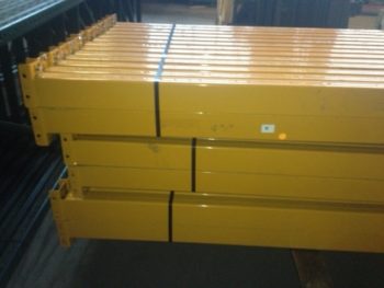 Used 96 x 4 Teardrop Step Beams yellow