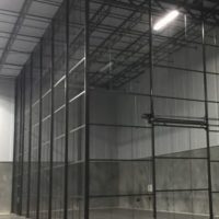Woven Wire Partitions and Security Enclosures