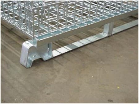 Heavy Duty Feet for Wire Containers | Wire Basket Feet