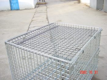 Wire Basket with attached LID-1