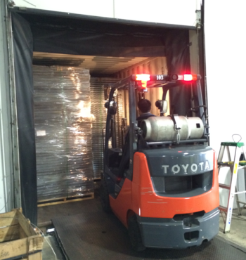 Wire Decking Container Load 1