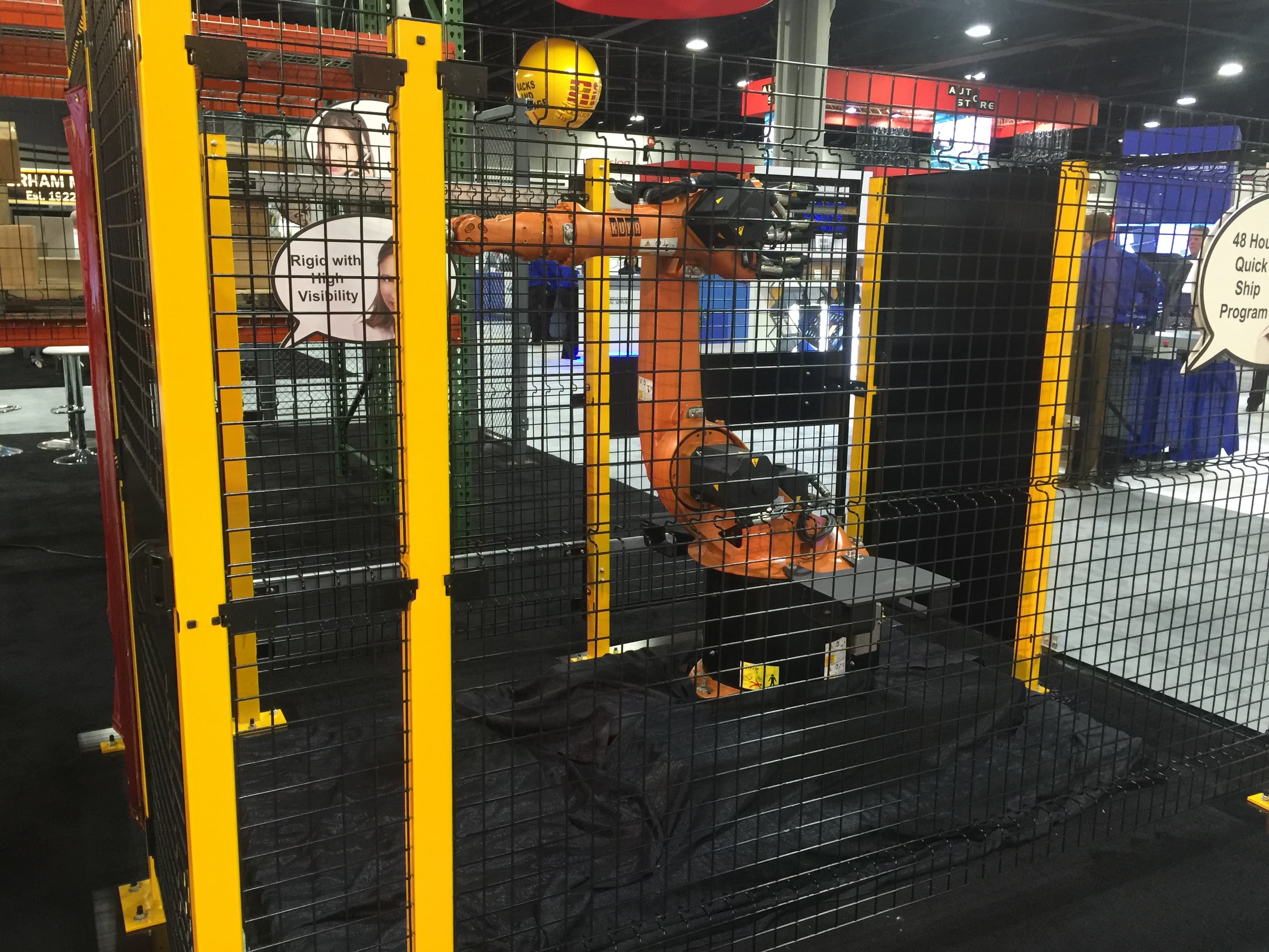 Wire Mesh Safety Guard Machine Guarding Fence