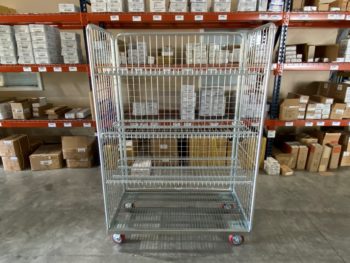 Wire Rolling Shelf Cart Feature Picture