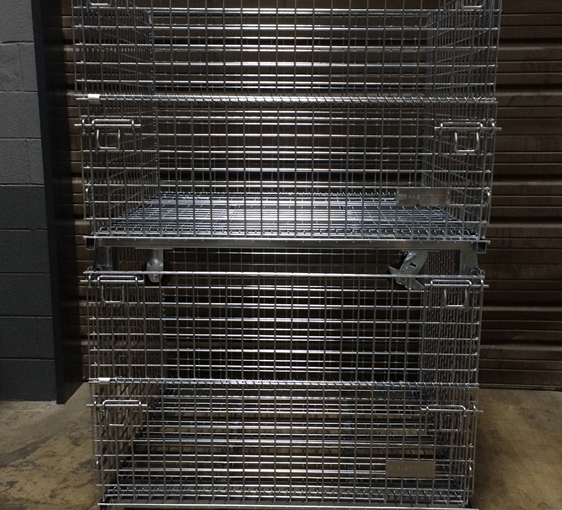 Can Wire Containers with Casters Still Stack? The Answer is Yes!