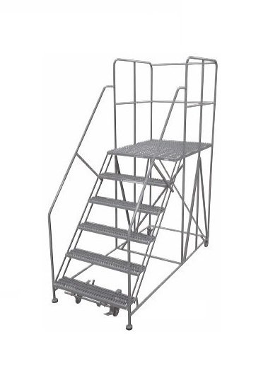 Tante Politiek George Hanbury Metal Work Platform Ladder | Warehouse Rack and Shelf
