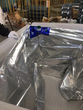 aspetic bag for box liquid packaging