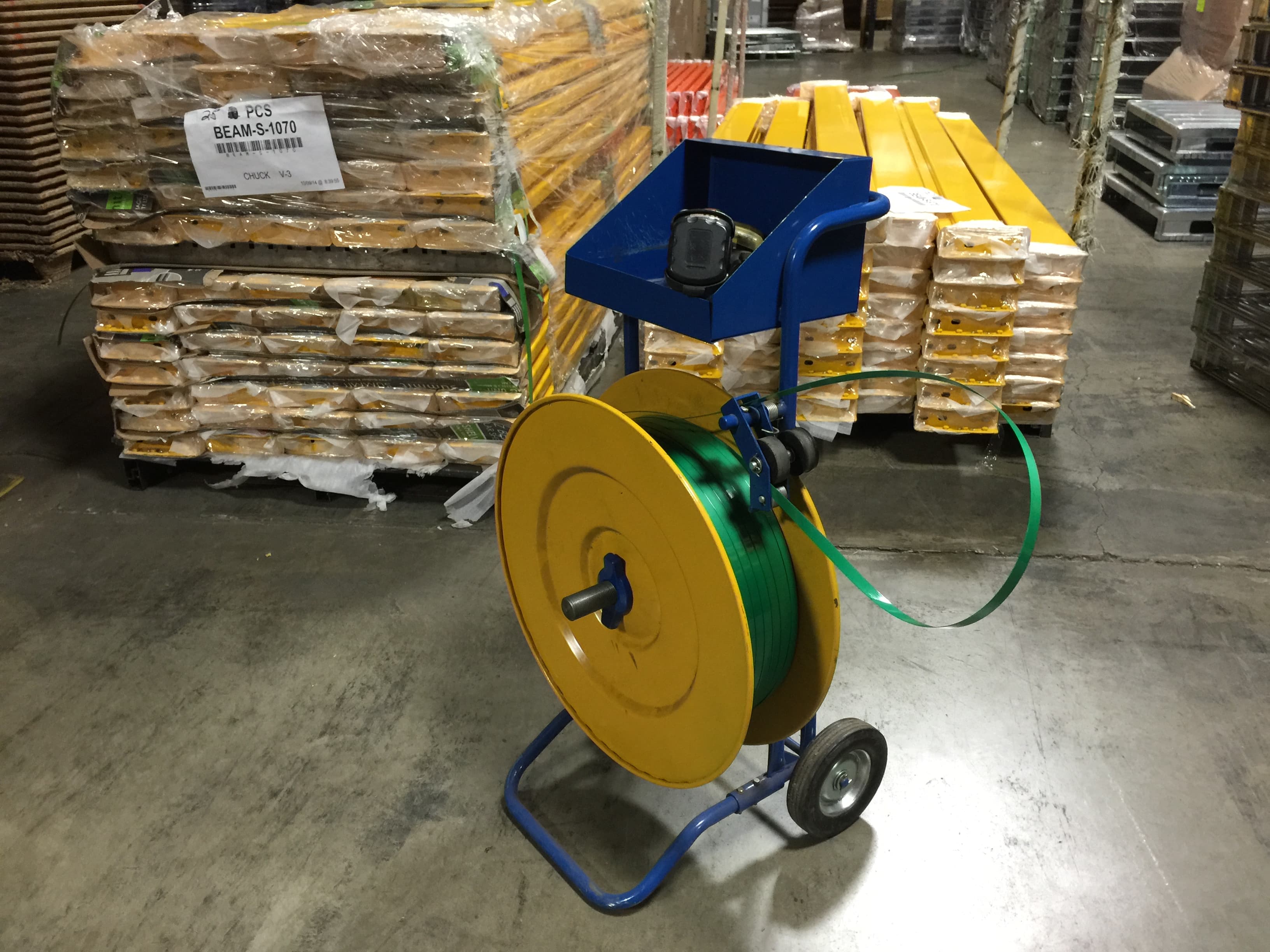 Steel Strapping Carts Industrial Strapping Dispensers